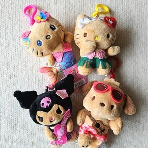 🍒[NWT] Hello Kitty Keychain | Keyring | Plush *Hawaii Exclusive*